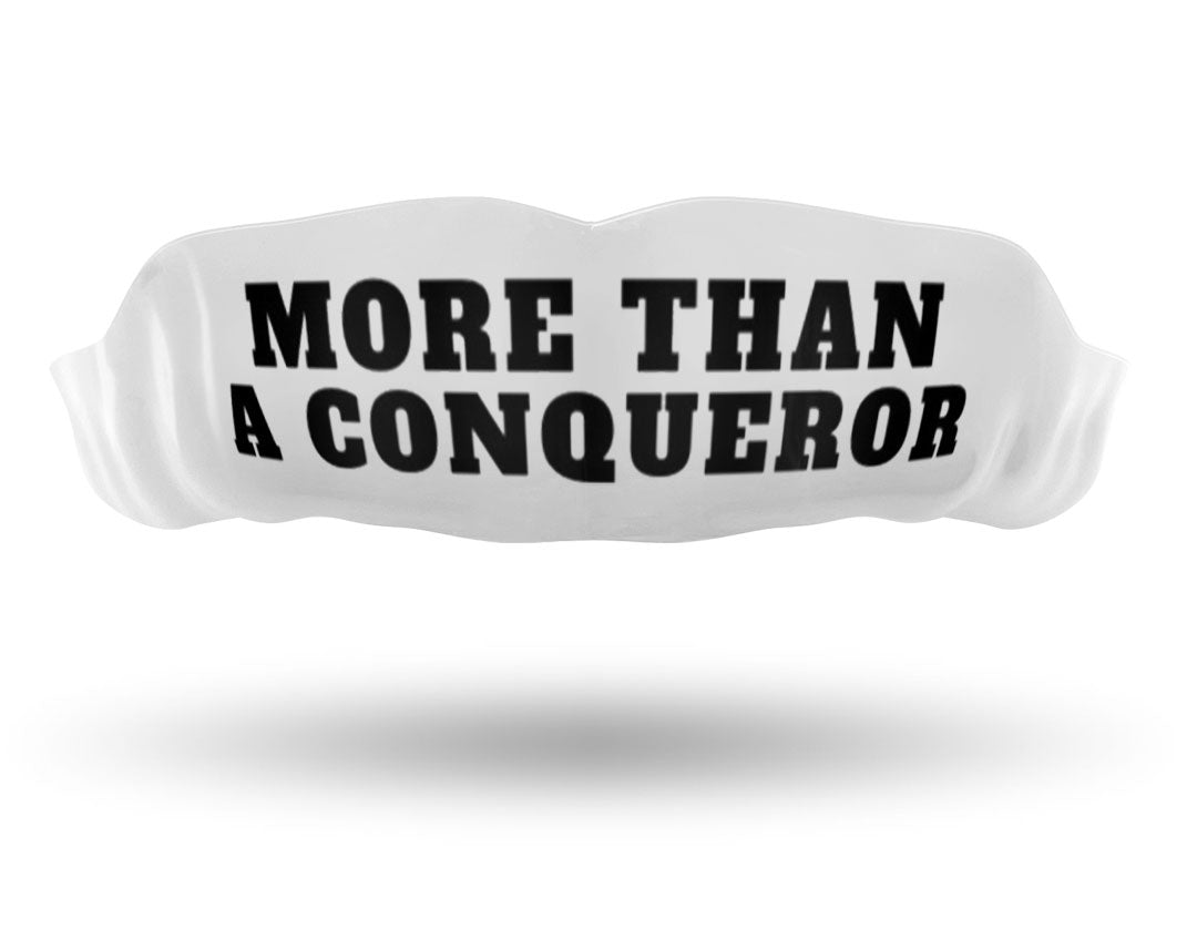 More Than a Conquer :: White/Black