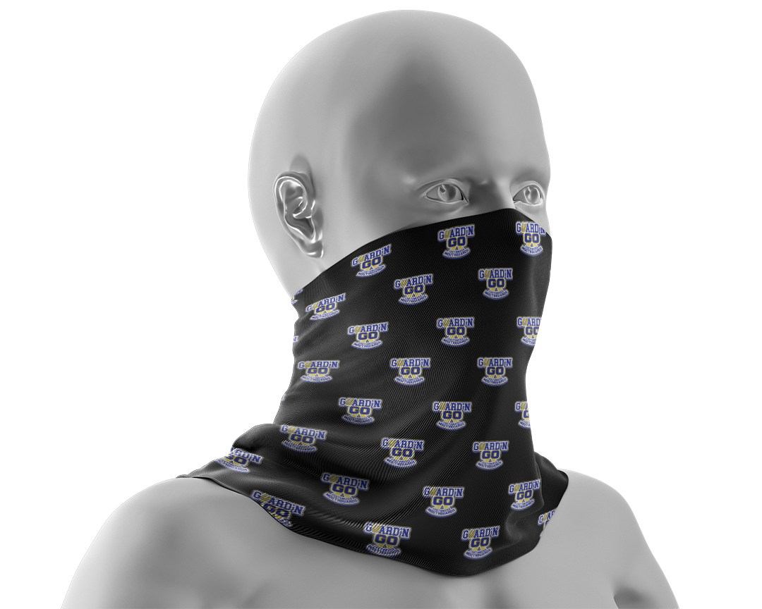 Neck Gaiter :: Small Logo :: Black